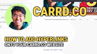 How to Add Hyperlinks onto Your Carrd.co Website: Easy Guide!