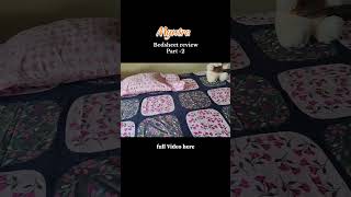Myntra Bedsheet Review Part 2 | #mynta #myntrahaul #myntrafinds #bedsheets