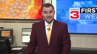 First Alert Weather: Mostly dry, hot weekend ahead