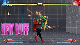 SFV CE Final Patch : R.MIKA New Buff !