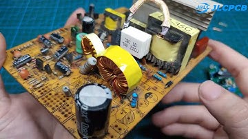 Power Supply 250 Watt, Volt From 0 to 24V, Current From 0 to 10A.