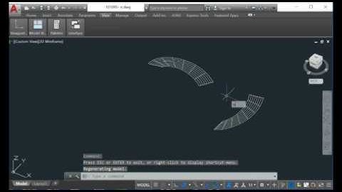 Unfold Curves Inside AutoCAD