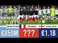 Top 10 Most Valuable National Teams in Football