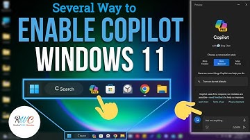 How to enable Copilot in Windows 11 | Copilot not showing on Taskbar | Simple Way to enable Copilot