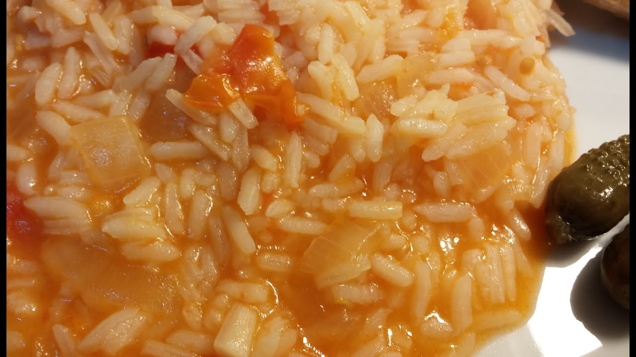 Receita de arroz de tomate by necasdevaladares