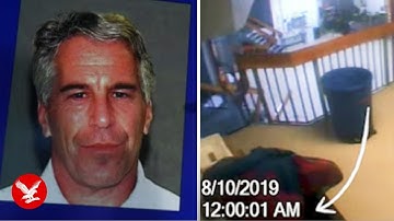 Missing minute from final Jeffrey Epstein prison surveillance video prompts more conspiracy theories