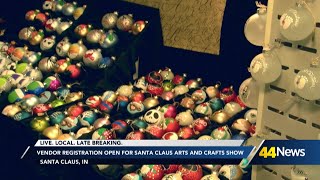 Vendor registration open for Santa Claus Arts and Crafts show