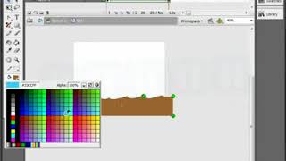 Flash Animation Tutorial   Animate Sea in Flash pooja123
