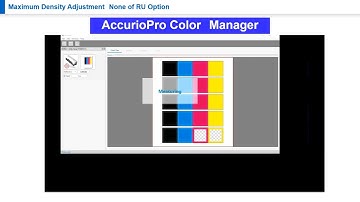 No.06B-030 Maximum Density Adjustment
