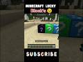 Minecraft Pe Lucky Blocks 😤#minecraft #luckyblock