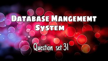 Data Base Task 31 | DBMS Question Session | 1st Year | Java Institute | M.Kaveen Punsara