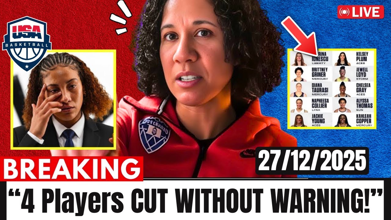 LEAKED 4 Players CUT From 2026 Team USA Roster — Coach’s SHOCKING
