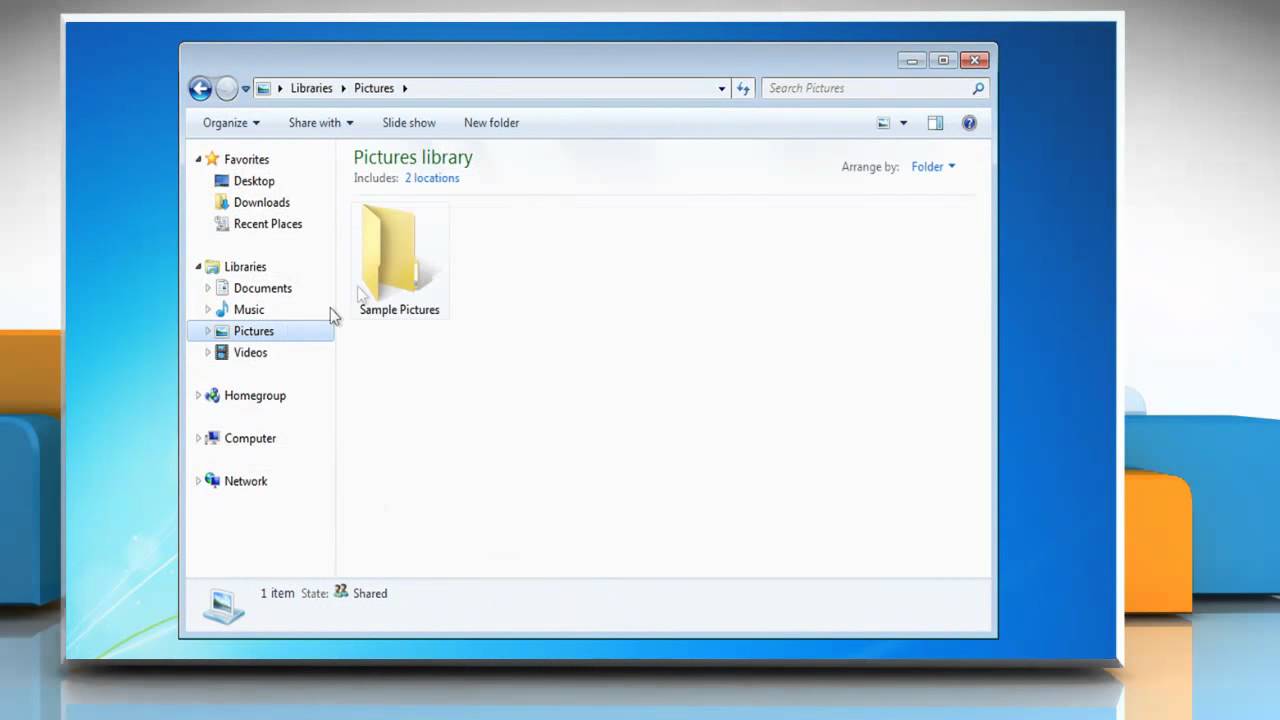 Windows® 7: How to View pictures as thumbnails - YouTube