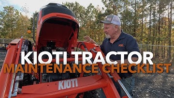 KIOTI Tractor | Maintenance Checklist