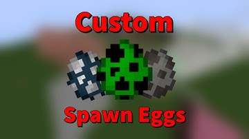 How to make Custom Spawn Eggs in Minecraft │1.16 Tutorial - Video For Computer Design