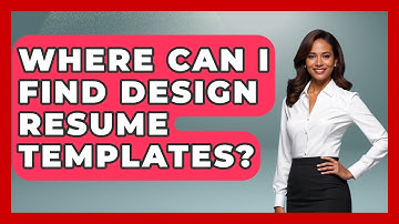 Where Can I Find Design Resume Templates? - Job Success Network