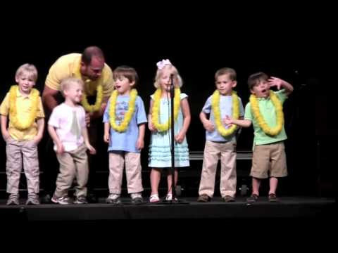 Kid drops his pants during pre-school program