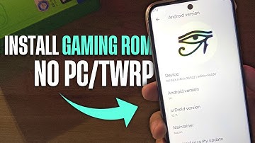 How to Install Gaming Custom ROM Any Android in 2025 No PC/TWRP Required ! [English]