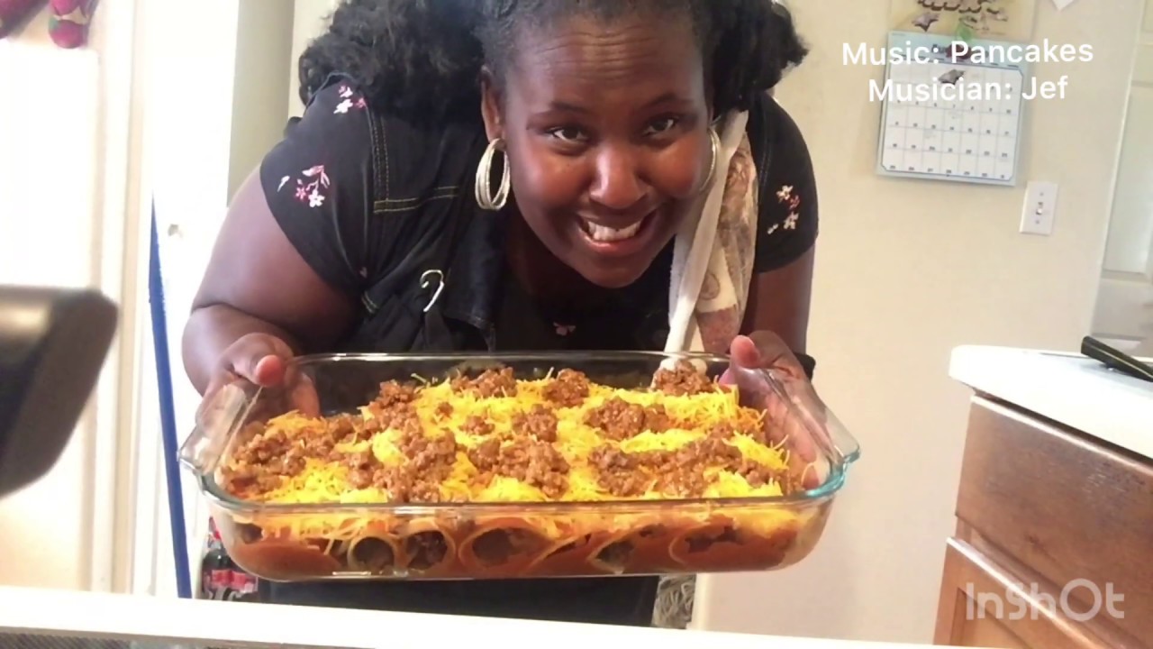 Making beef enchiladas YouTube