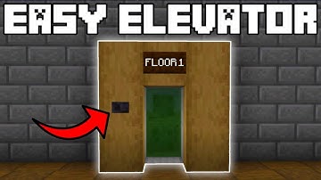 🦅 Minecraft Bedrock 1.21 | EASY ELEVATOR TUTORIAL!