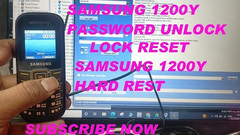 Samsung 1200Y Password Unlock UMT 2022 / Samsung 1200y  Phone Lock Unlock ll Samsung 1200Y Lock Rest