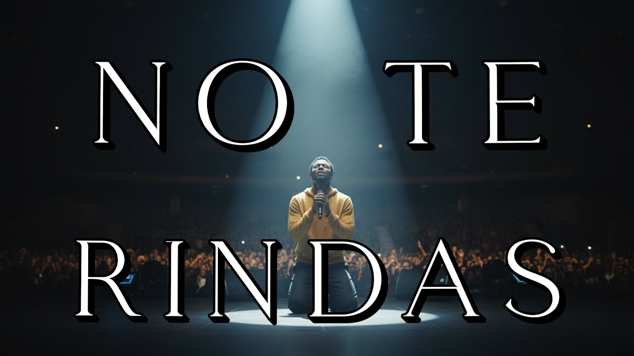 NO TE RINDAS | JESÚS TE DA FUERZA EN LOS MOMENTOS MÁS OSCUROS | ALABANZA QUE TE HARÁ LLORAR