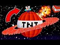 NOOB SURVIVAL on A TNT PLANET in MINECRAFT!