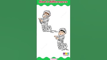 find 5 differences game #shorts #findthedifference