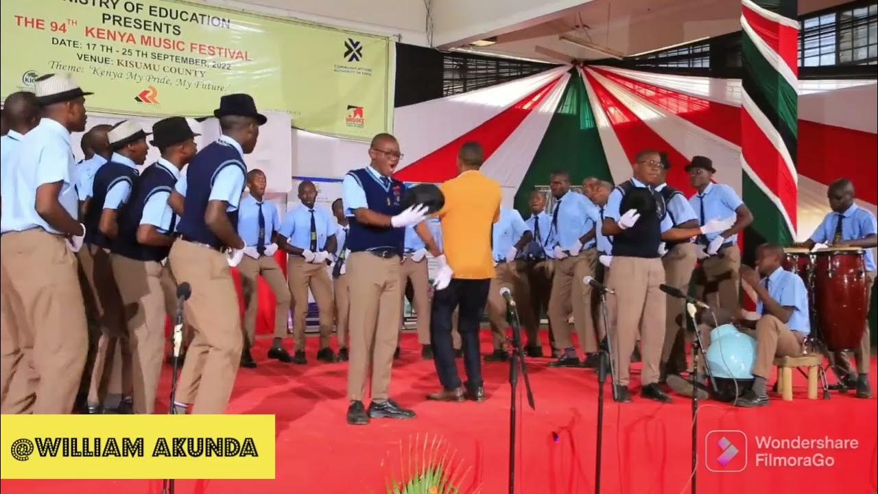 Vihiga boys high school choir peforming matata ya mwasi by franco and
