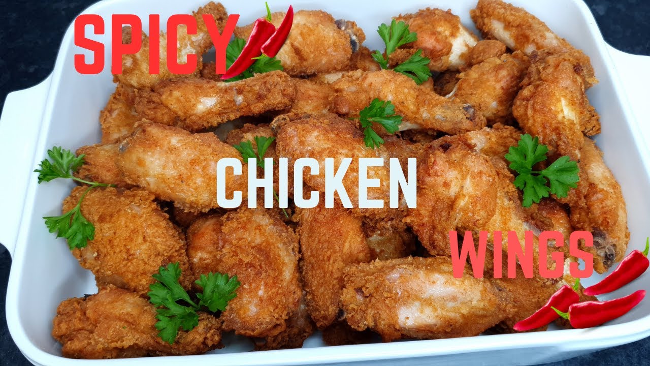 SPICY CHICKEN WINGS YouTube