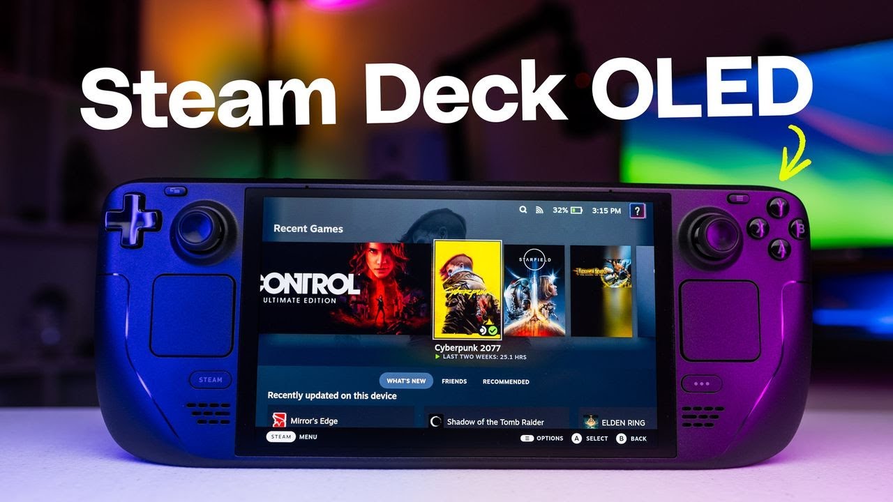 Steam Deck OLED vs. Lenovo Legion Go: Pick a Handheld Gaming PC - Video -  CNET