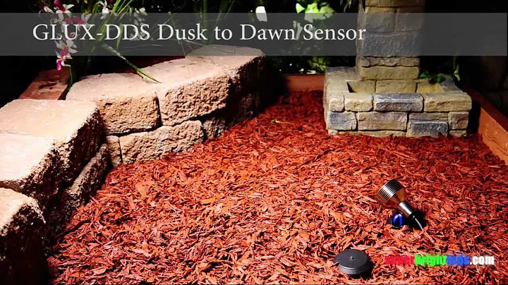 landscaping garden light Dusk to Dawn Sensor G Lux