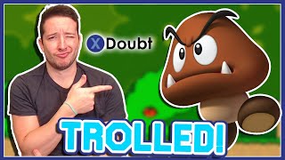 Essa fase TROLL diz que eu vou morrer para o primeiro Goomba... Mas será que vou mesmo???