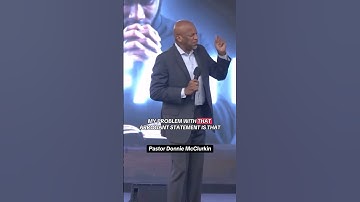 That arrogant statement - Pastor Donnie McClurkin #thispreacherrighthere #xaviermusgrove