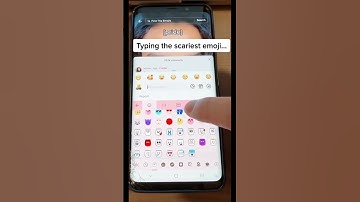 Checkout comment section for scariest emoji 🤔! #emoji #emojichallenge #keyboard #fyp #viral #2022
