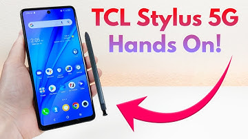TCL Stylus 5G - Hands On & First Impressions! (Metro by T-Mobile)