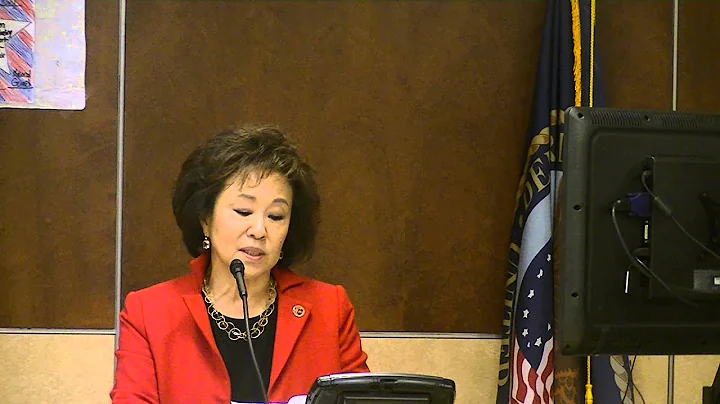 Mrs. Ann S Jhin at Korean American event at Clevel...