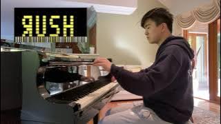 Rush E on a real piano but I play all the impossible parts