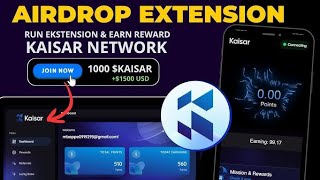 Kaisar network airdrop🥶|Kaisar network wallet verification✅