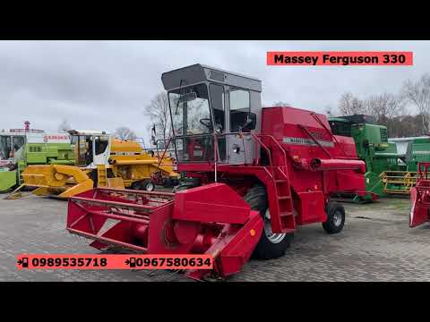 Комбайн Massey Ferguson 330 1984 - відео 1