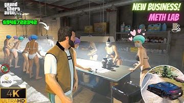 GTA 5 Online : Meth Lab Business Setup | New Business with Mercedes Benz AMG GT ||