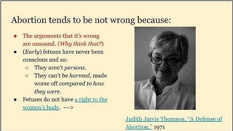 Philosophical Arguments that Abortion Often Isn