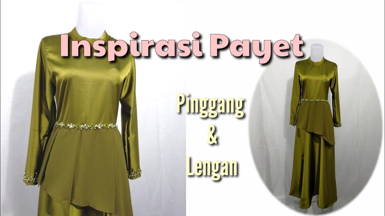 Inspirasi payet Pinggang & Lengan