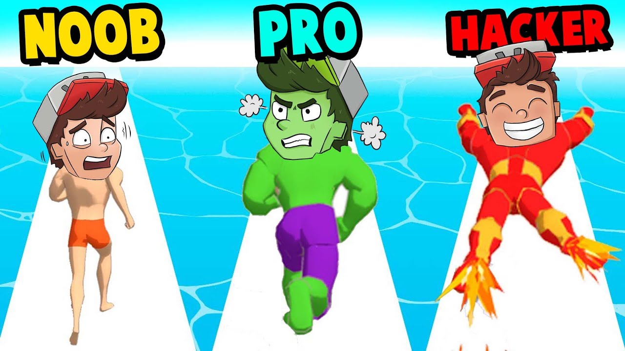 EWOLUCJA SUPERBOHATERA - NOOB vs PRO vs HACKER | Vito