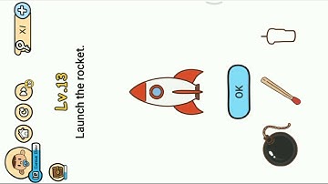 Brain Boom Level 13 || Lounch The Rocket.