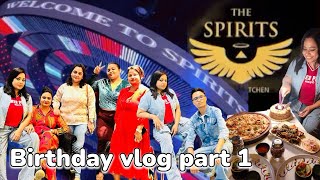 BIRTHDAY VLOG PART 1 // CELEBRATION @ THE SPIRITS 🎉 // CRAZY FUN WITH FRNDZ 🥰✨🩷🤩