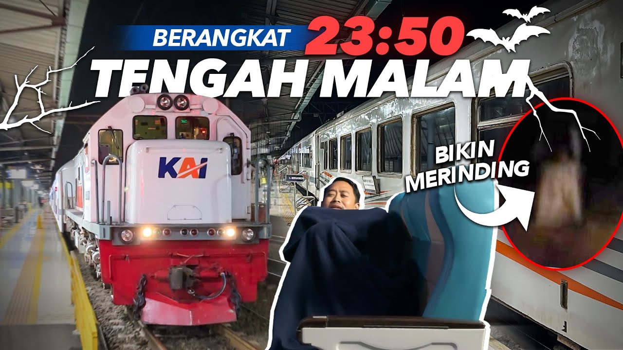 HOROR MENCEKAM 😰⁉️ KEBERANGKATAN 23:50 NYARIS TENGAH MALAM | Tawang Jaya Premium Jakarta - Semarang