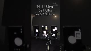 Moon Zoom test  Mi 11 Ultra vs S21 Ultra vs Vivo X70 Pro plus