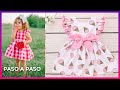 DIY Hacer un vestido de niña hermoso paso a paso