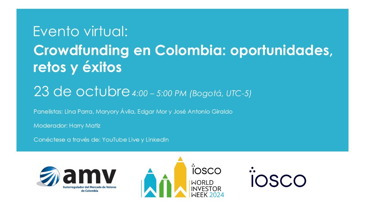 Crowdfunding en Colombia: oportunidades, retos y éxitos - YouTube